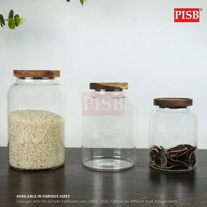 2453-55 Seasoning Bottle Glass Airtight Spice Container Condiment Bottle Jar Bekas Rempah Balang Kaca Kuih Kedap Udara - Image 7