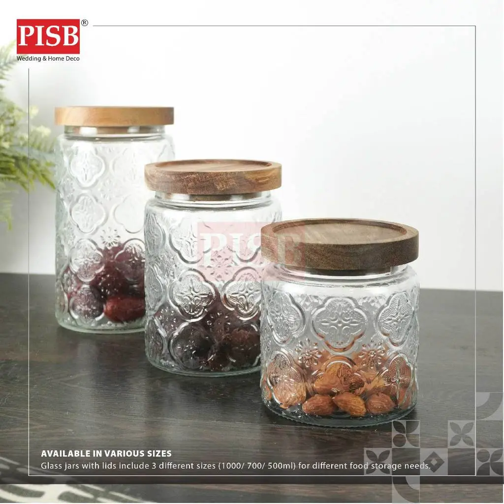 2411-2414 Seasoning Bottle Glass Airtight Spice Container Condiment Bottle Jar Bekas Rempah Balang Kaca Kuih Kedap Udara - Image 3
