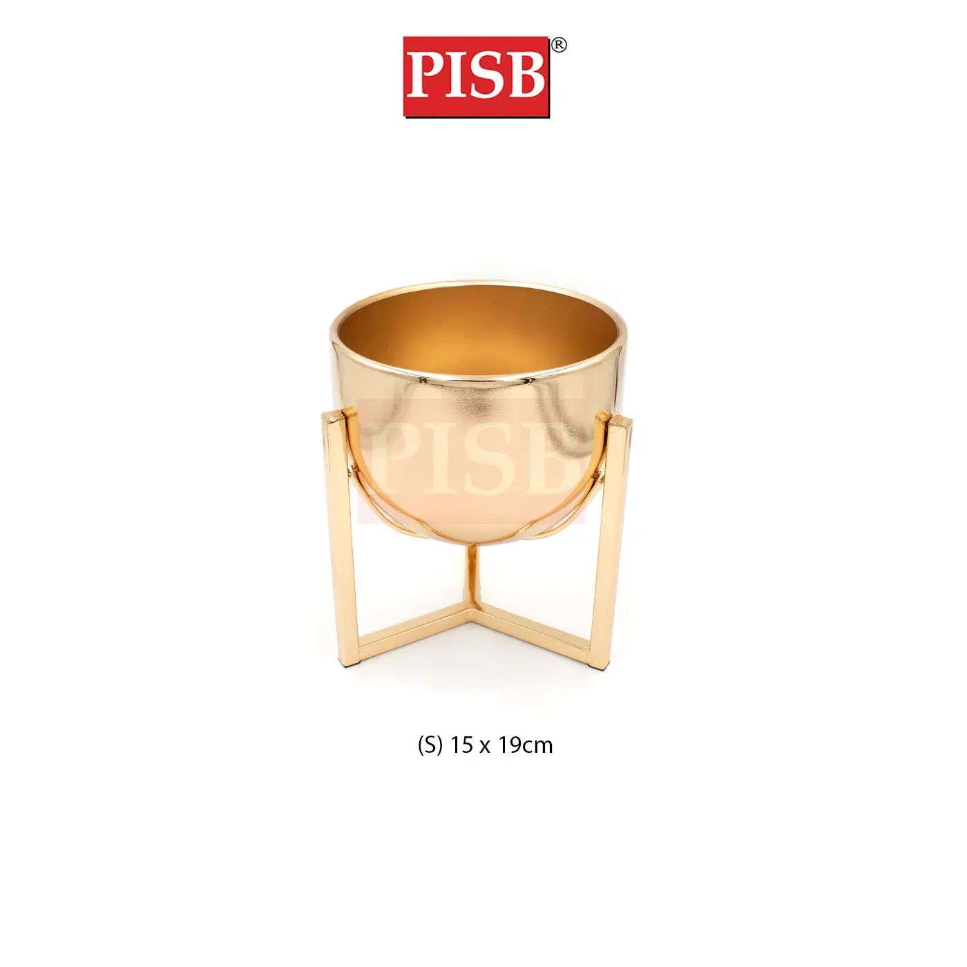 Q010395/96/97 Nordic Gold Decorations Iron Pot Craft Vase Ornament Pasu Bunga - Image 2