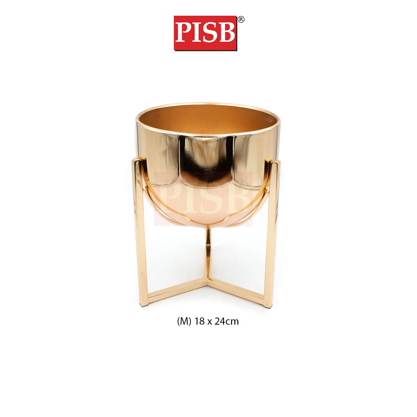 Q010395/96/97 Nordic Gold Decorations Iron Pot Craft Vase Ornament Pasu Bunga - Image 3