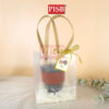 2129 Straw Mug Glass Heat Cold Resistant Water Bottle Viral Transparent Travel Mug Leather Coffee Glass Doorgift Cawan - Image 7