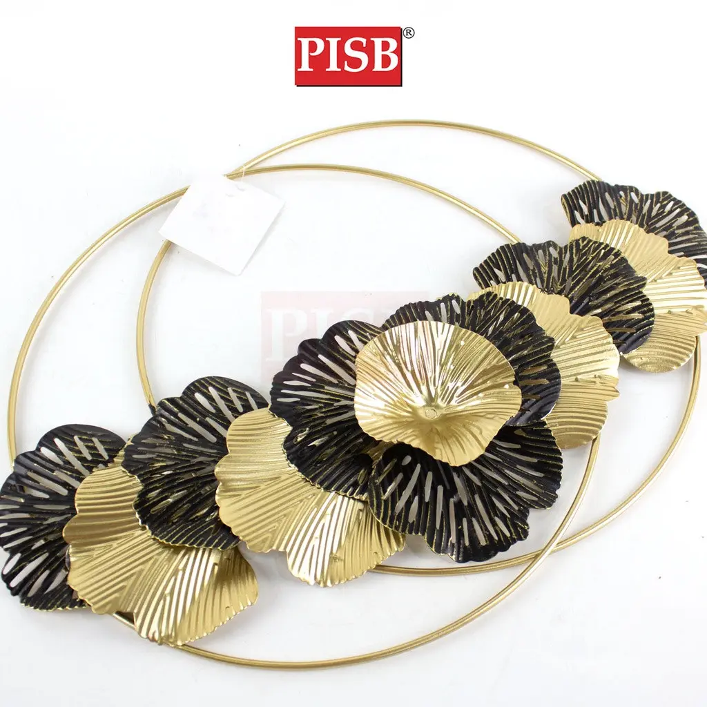 2193 Metal Flower Design Wall Art Decor - Image 2