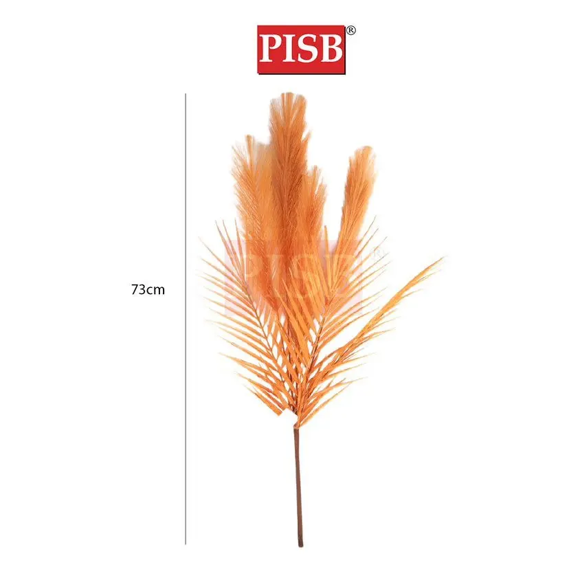 2215 73CM Natural Dried Palm Pampas Bush - Image 3