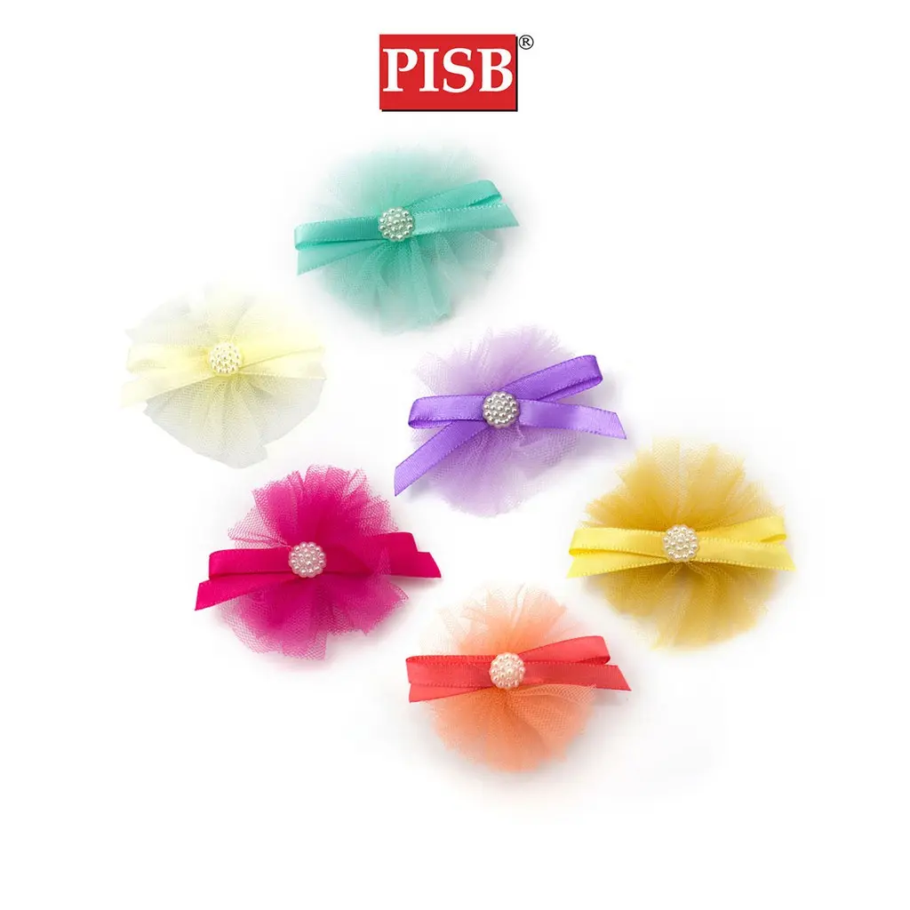 XH2069 5.5CM Handmade Mini Flower (5Pcs/Pkt)