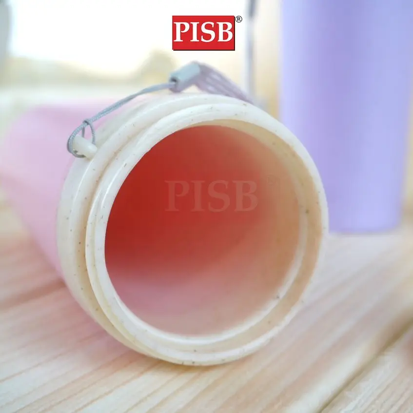 2401-10Wheat Straw Tableware Cutlery Set Sudu Garfu Mangkuk Pinggan Cawan Doorgift Souvenir Perkahwinan Wedding Doorgift - Image 2