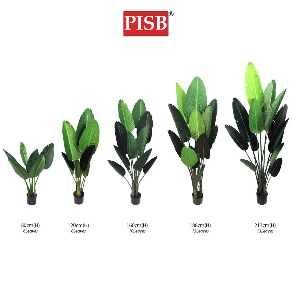 *READY STOK* Premium Skybird Tree Banana Tree Red Skybird Variegated Maranta Plant Pokok Hiasan Viral Artificial Plant - Image 6