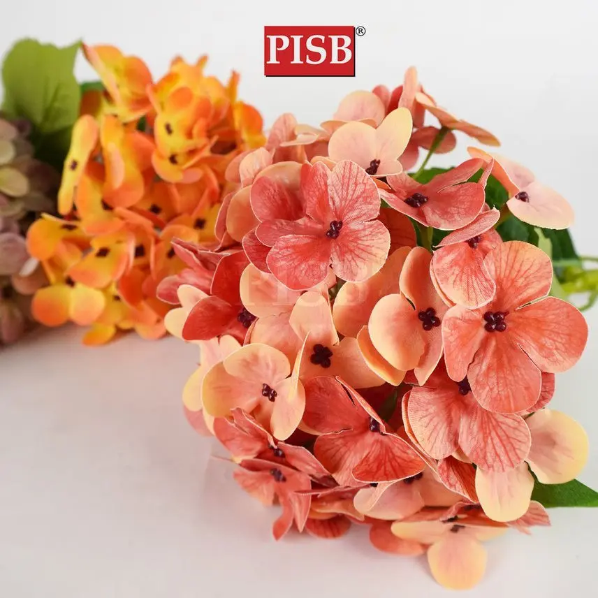 2211/12 63CM 3D Latex Hydrangea Spray Flower - Image 3