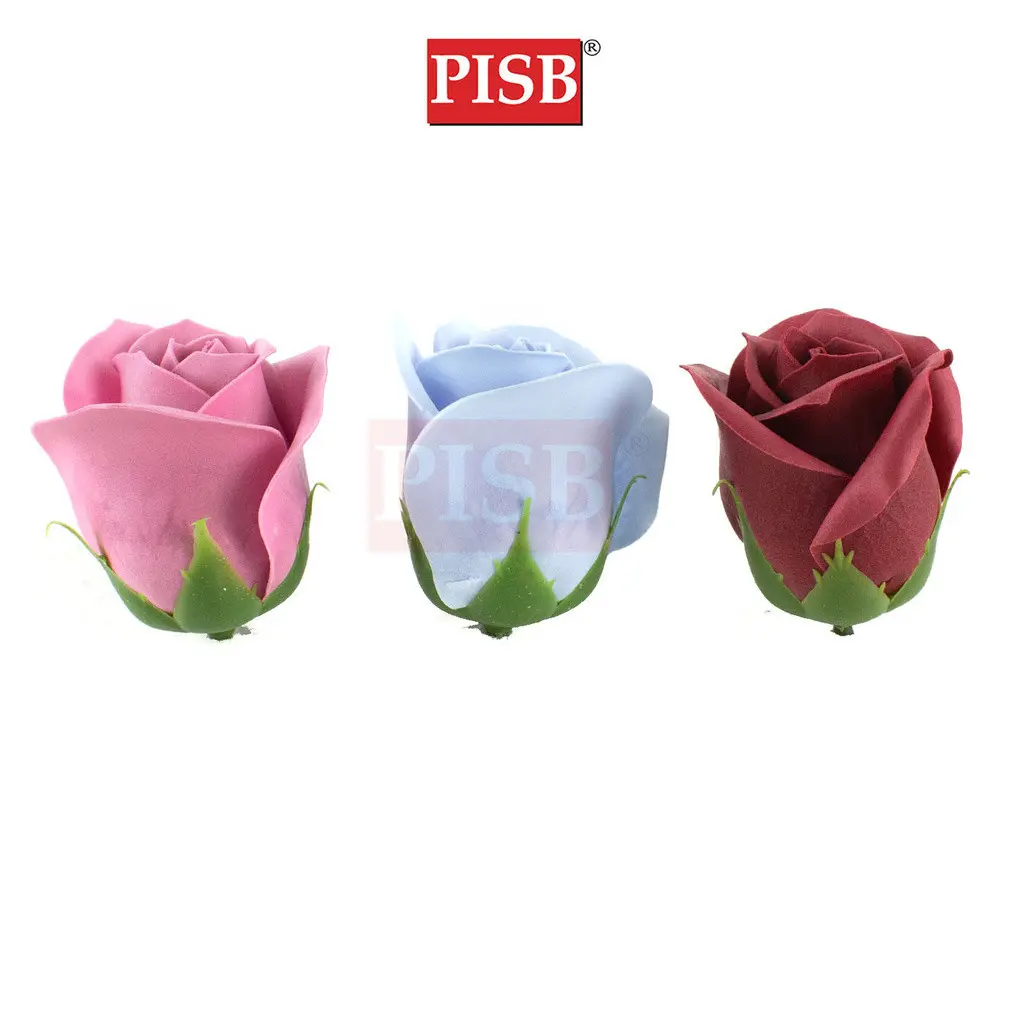 HT1004/05 6/8CM 3/5 Layer With Light Smell Soap Rose Flower Bunga Sabun Bunga Wangi (25/50 Pcs/Pkt) - Image 4