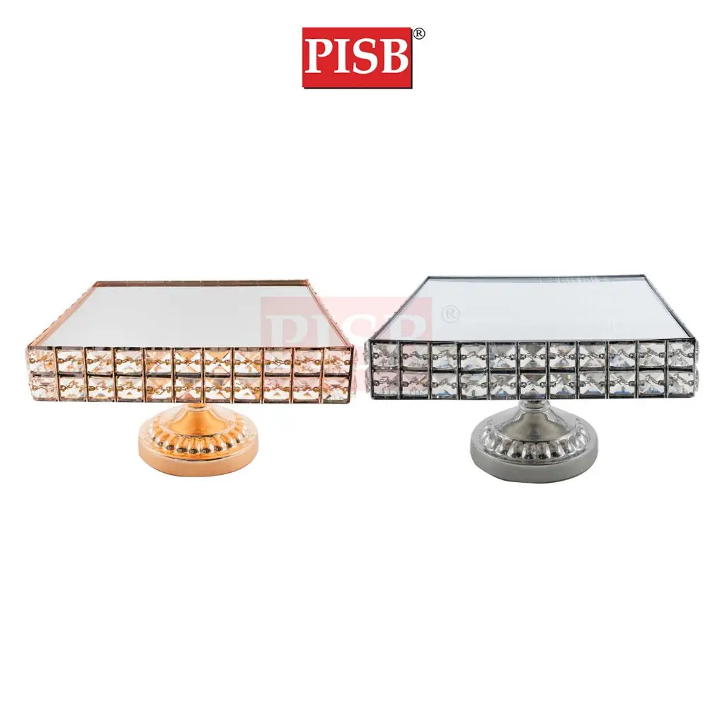 0516 Crystal Mirror Wedding Gift Stand / Dulang Hantaran Perkahwinan