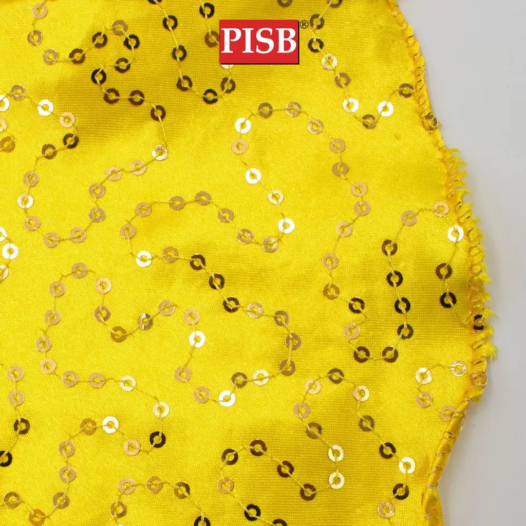 BL6025 60*60CM Organza Sequin Alas Dulang For Dulang Hantaran Perkahwinan - Image 2