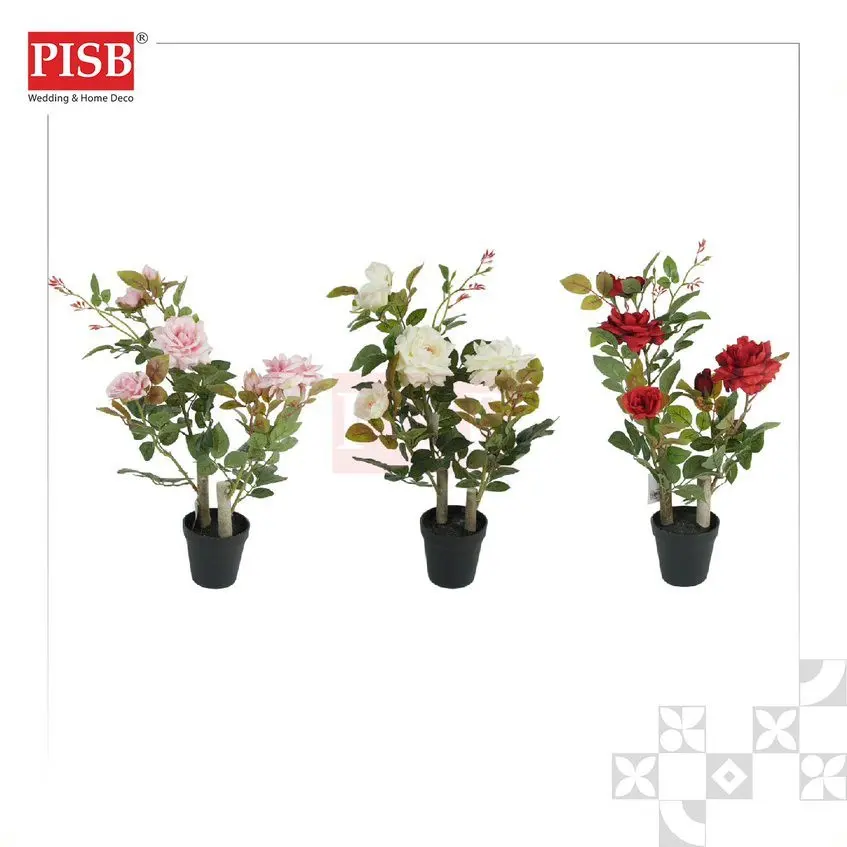 3061 Rose Plants Artificial Tree Pokok Ros 60CM