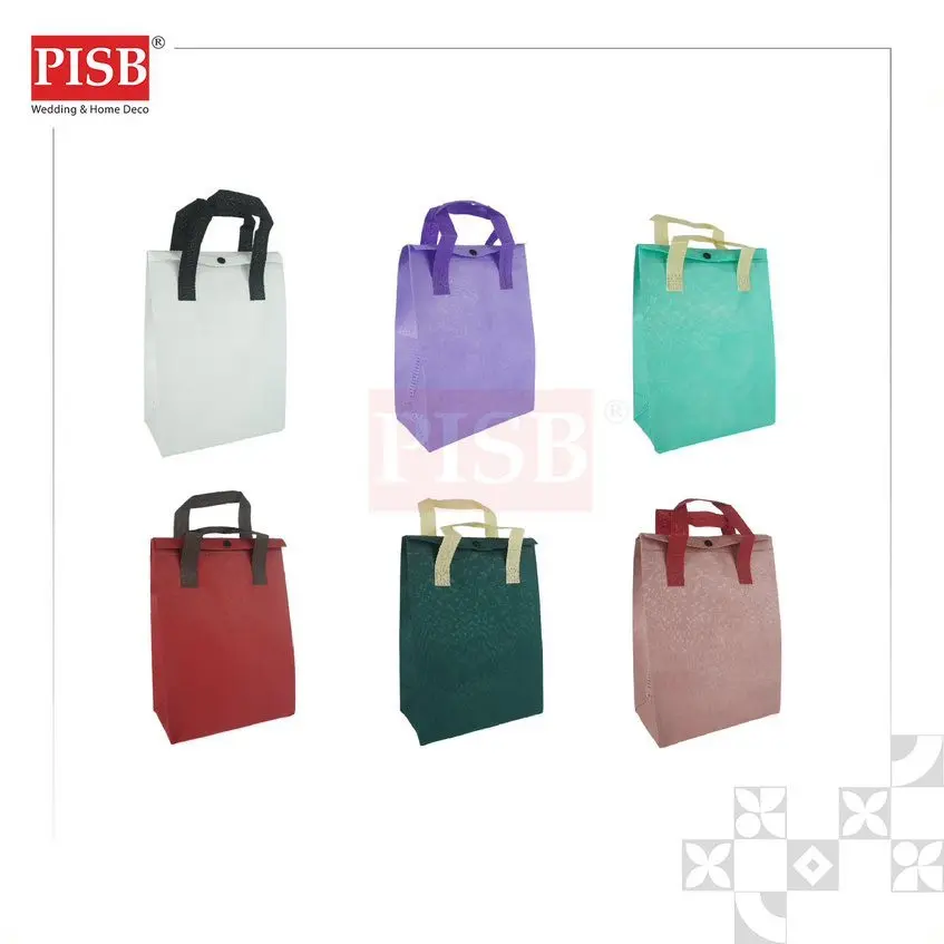 7178 (10Pcs/Pkt) Insulated Button Bag Non Woven Bag Lunch Bag Picnic Bag Insulation Foil Bag Doorgift Bag Goodies Bag