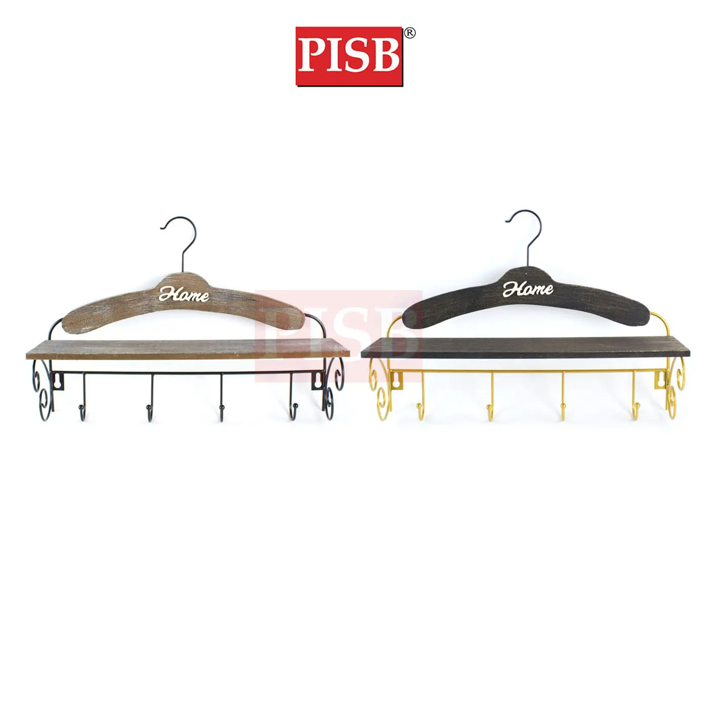 JJ1134/35 Iron Wall Hooks Art Decorative Rack Nordic Bedroom Holder Wall Decoration Clothes Hangers