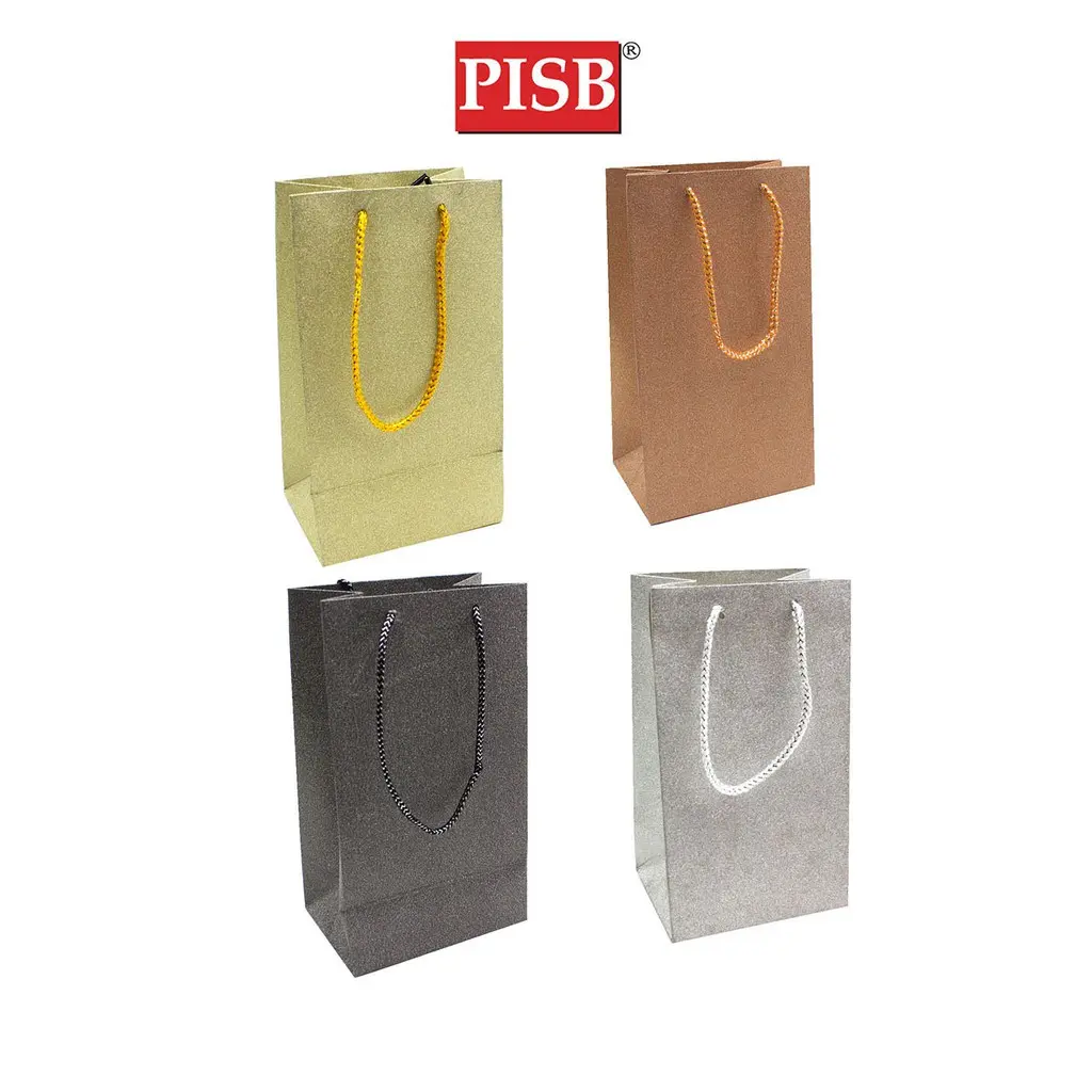 R050322 Small Glitter Paper Bag (10Pcs/Pkt)