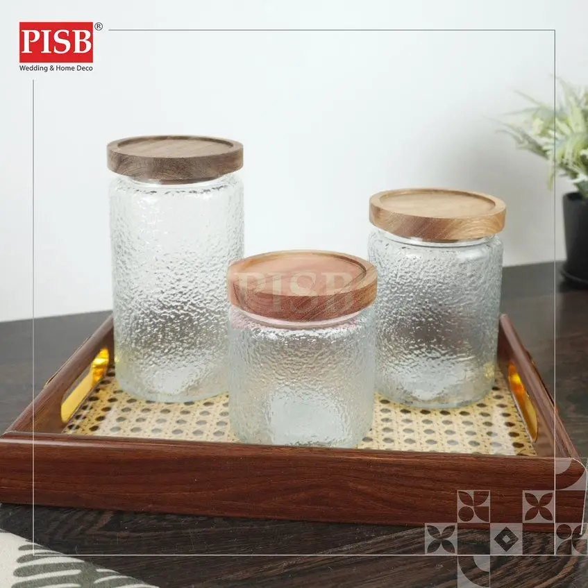 1096/97 Wooden Serving Tray Food Tray Organizer Table Desktop Tray Dulang Kayu Dulang Hantaran Wedding Wood Platter Tray - Image 3