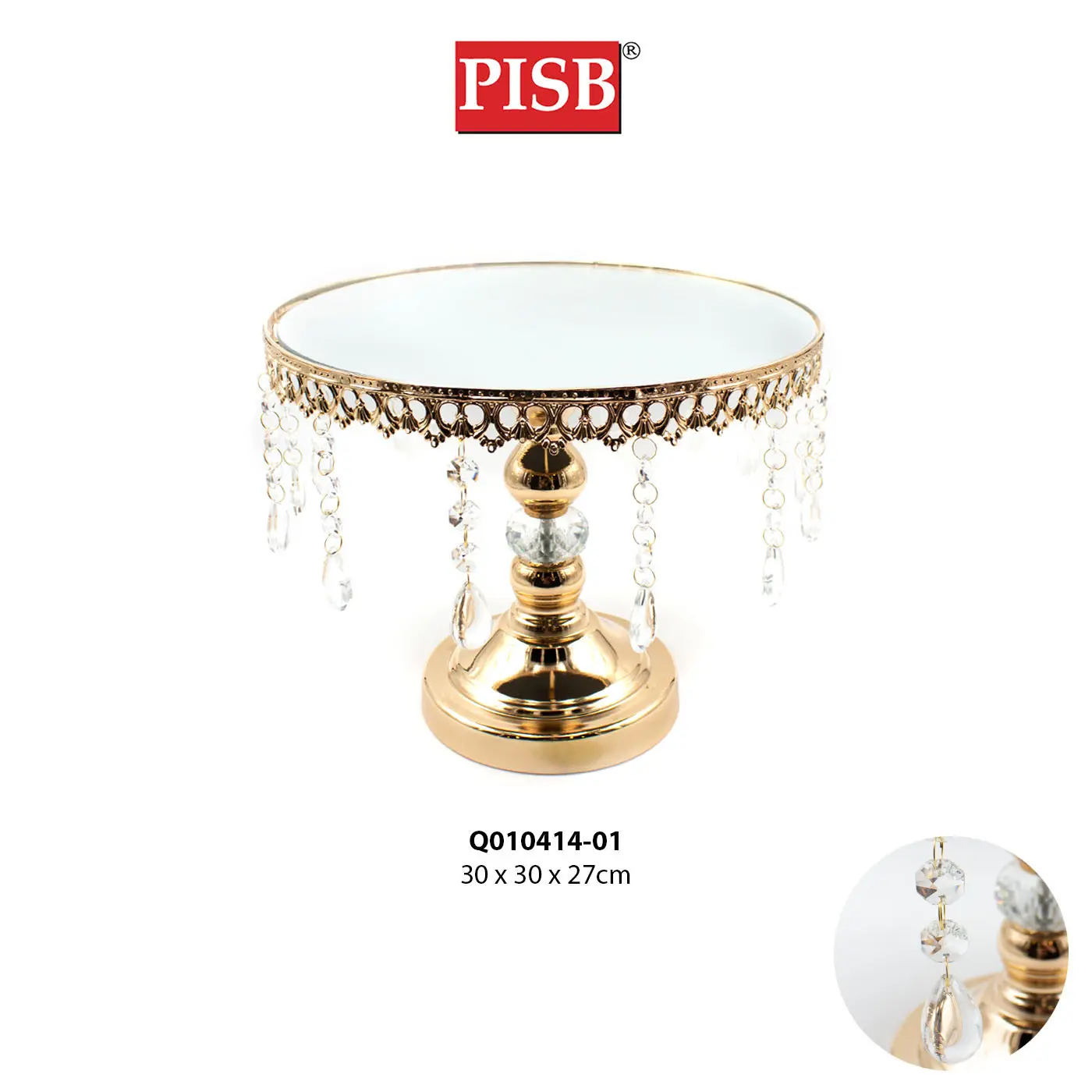 Q010413/14/15/16/17 Crystal Wedding Gift Stand / Dulang Hantaran Perkahwinan - Image 3
