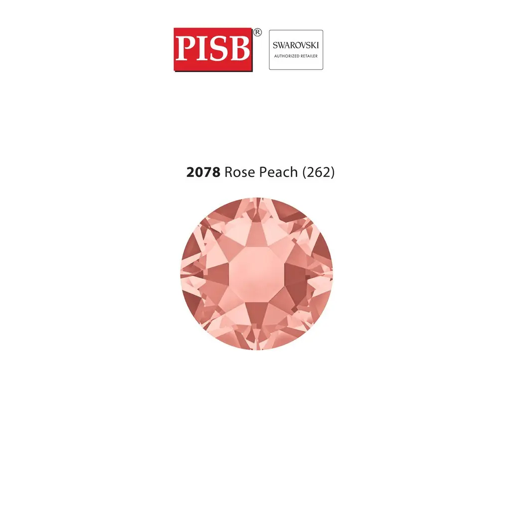 2038 2078 SS10-SS34 SWAROVSKI HOTFIX 262 ROSE PEACH - Image 2