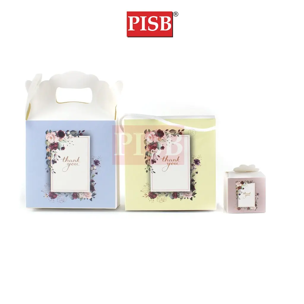 2108-2110 Premium Flower Design Gift Box Gift Bag Paper Bag(10Pcs/Pkt) - Image 4