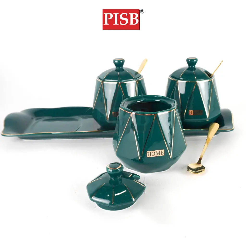 1202 Glass Spice Jars Container With Spoon Seasoning Bottle Container Condiment Bottle Bekas Rempah - Image 2