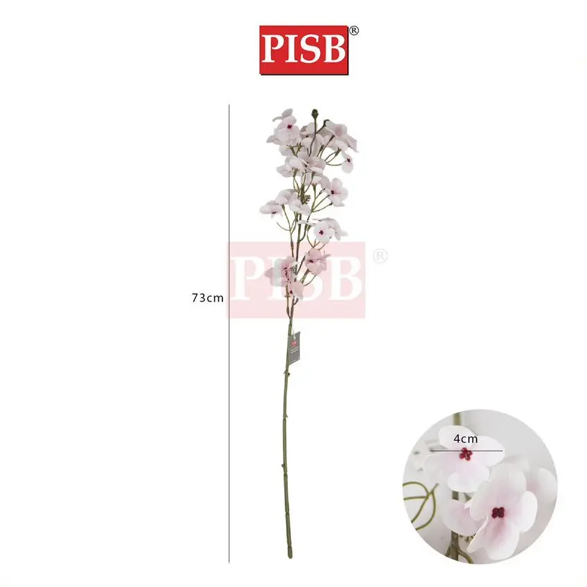 2223 73CM Single 3D Hydrangea Spray Artificial Flower Bunga Hiasan Bunga Dulang Hantaran Perkahwinan Hand Bouquet - Image 3