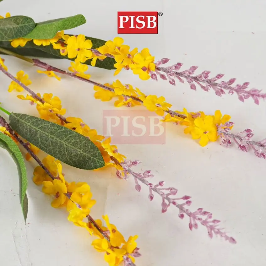 3013 67CM Lavender Spray Artificial Flower Bunga Hiasan Bunga Dulang Hantaran Perkahwinan Hand Bouquet (4 Heads/Stalk) - Image 4