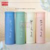 2145 400ML Floral Glass Bottle Set Hot Cold Portable Water Bottle Tumbler Travel Glass Water Bottle Doorgift Botol Air - Image 4