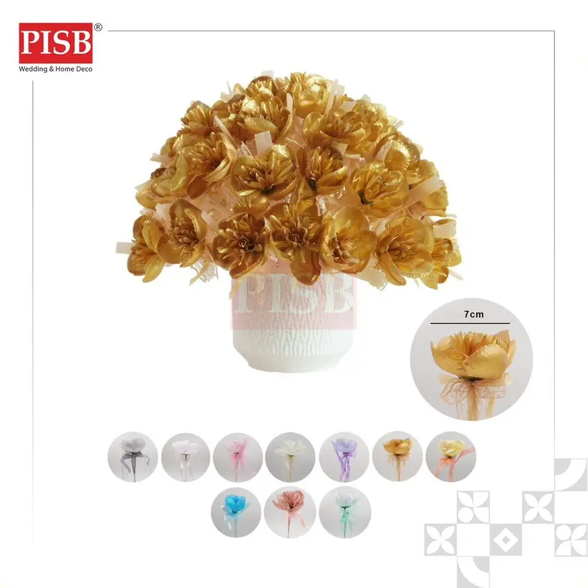 0460 (50Pcs/Box) Egg Flower / Bunga Telur / Bunga Telor Pelamin / Bunga Telur Murah / Doorgift Tunang Kahwin