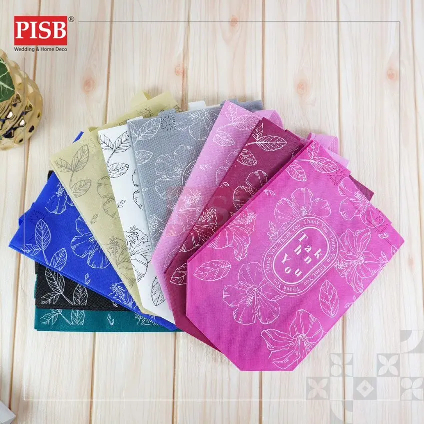 7177/79 (10Pcs/Pkt) Non Woven Bag Doorgift Bag Goodies Bag Doorgift Murah Goodies Kahwin Borong Wedding Gift Bag - Image 9