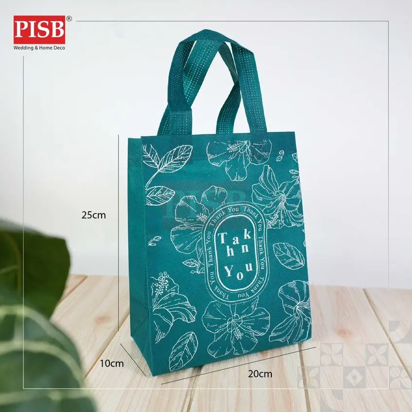 7177/79 (10Pcs/Pkt) Non Woven Bag Doorgift Bag Goodies Bag Doorgift Murah Goodies Kahwin Borong Wedding Gift Bag - Image 6