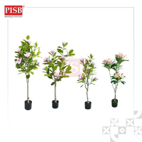 0387/90/91/92 Magnolia Plants Artificial Tree Pokok Bunga Magnolia Pokok Hiasan Viral Artificial Plants 120/140/160CM