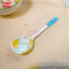 2143 (20Pcs/Box) Souvenir Flower Design Ceramic Spoon With PVC Box Doorgift Sudu Seramik Wedding Gift Spoon (Mix Colour)