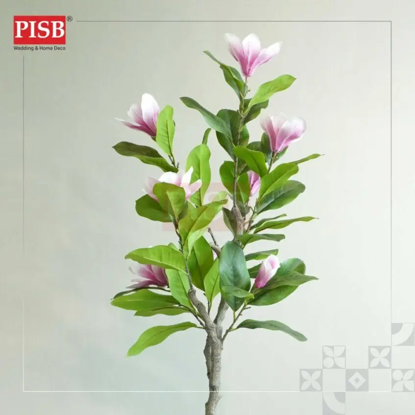 0387/90/91/92 Magnolia Plants Artificial Tree Pokok Bunga Magnolia Pokok Hiasan Viral Artificial Plants 120/140/160CM - Image 6
