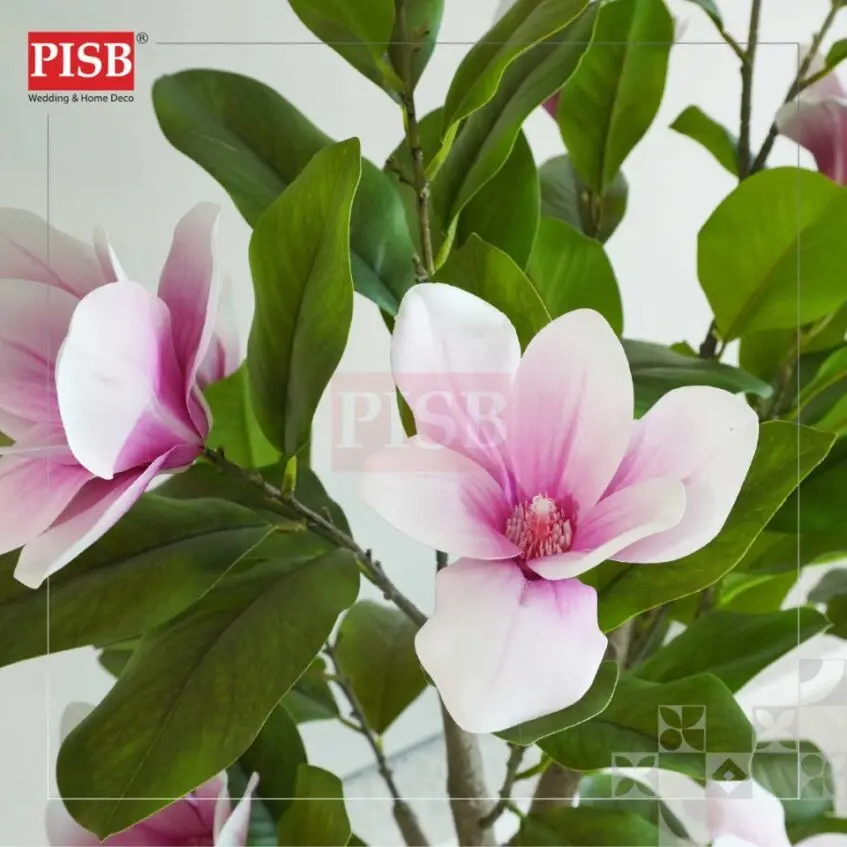 0387/90/91/92 Magnolia Plants Artificial Tree Pokok Bunga Magnolia Pokok Hiasan Viral Artificial Plants 120/140/160CM - Image 3