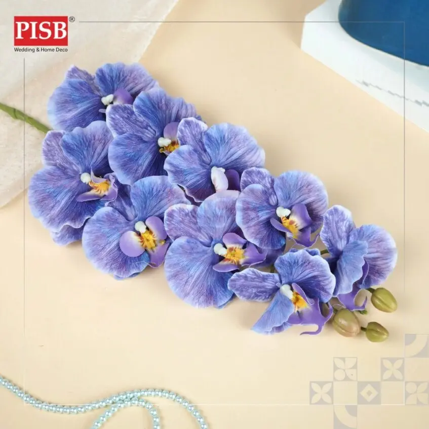 3029 95CM Real Touch Orchid Artificial Flower 9 Heads - Image 4