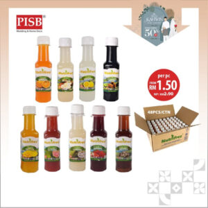 0456-0477 (48Pcs/Ctn) Nutrifres Fruits Juice Concentrate Doorgift Souvenir Perkahwinan Kordial Doorgift Wedding Doorgift