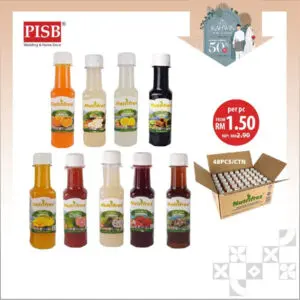 0456-0477 (48Pcs/Ctn) Nutrifres Fruits Juice Concentrate Doorgift Souvenir Perkahwinan Kordial Doorgift Wedding Doorgift