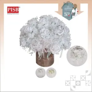 1056 Exclusive Korean Egg Flower / Bunga Telur Korean / Bunga Telor / Doorgift Tunang Nikah Kahwin (25Pcs/Box)