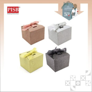 R050260 Classic Gift Box With Ribbon (10Pcs/Pkt)
