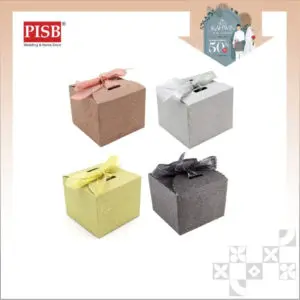 R050260 Classic Gift Box With Ribbon (10Pcs/Pkt)