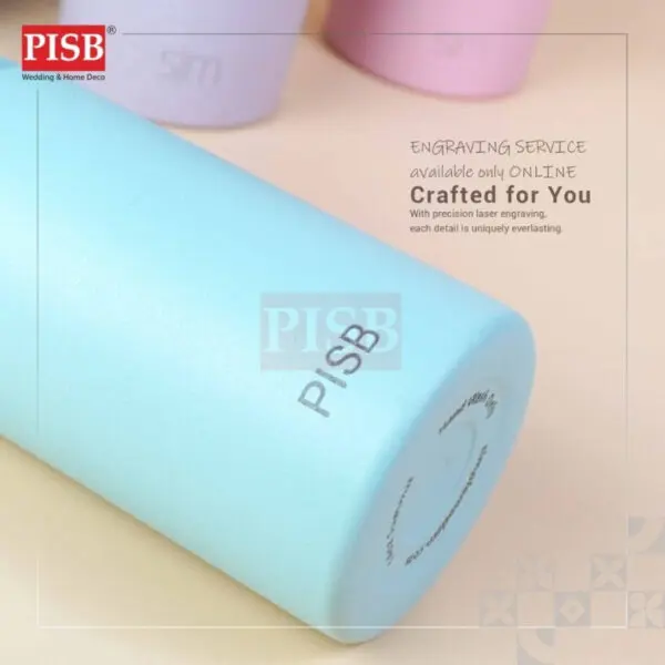 2414 410ML Kids Insulated Bottle With Straw Lid Travel Tumbler Water Bottle Botol Air Portable Mug Bottle