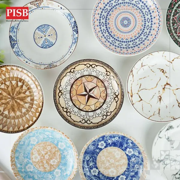 6813 (80Pcs/Ctn) Bundle Deal 7" Ceramic Fruits Plate / Set Doorgift Souvenir Pinggan Piring Seramik Murah - Image 9