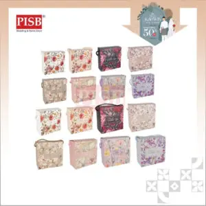 2123/24 (10Pcs/Pkt) Botanic Gift Box Goodies Box Doorgift Box Bahulu Box Wedding Souvenir Gift Box Kotak Bahulu