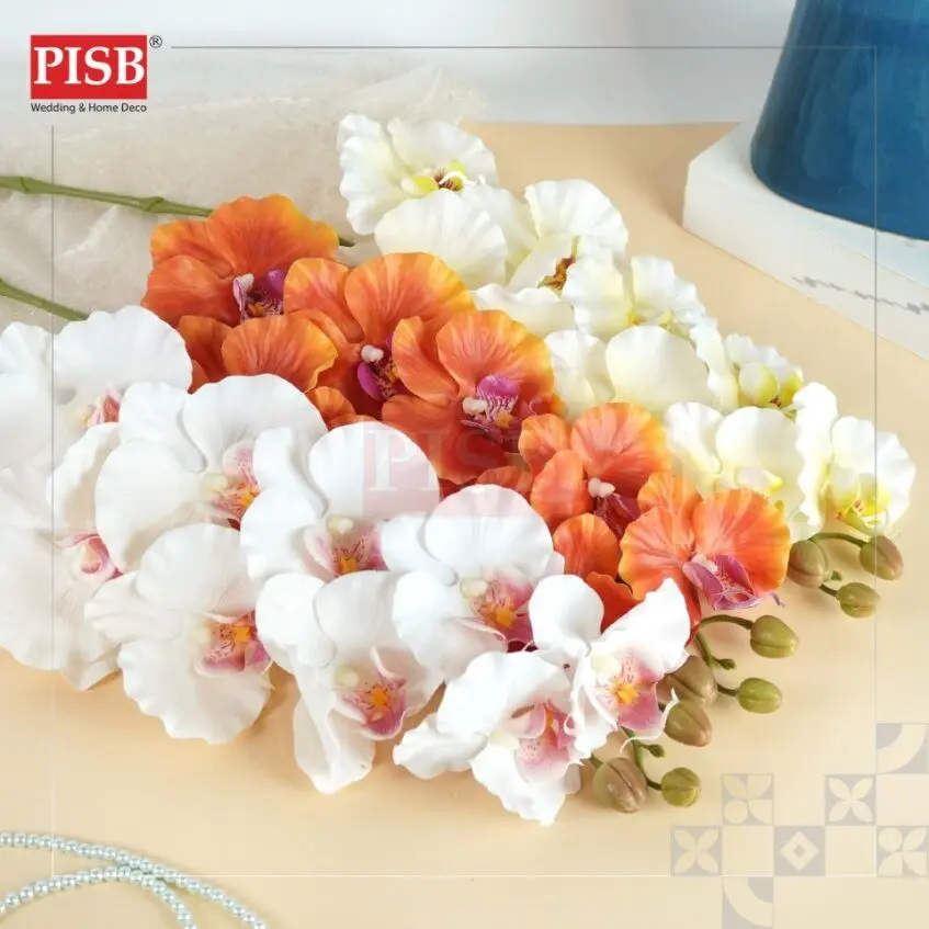 3029 95CM Real Touch Orchid Artificial Flower 9 Heads - Image 5
