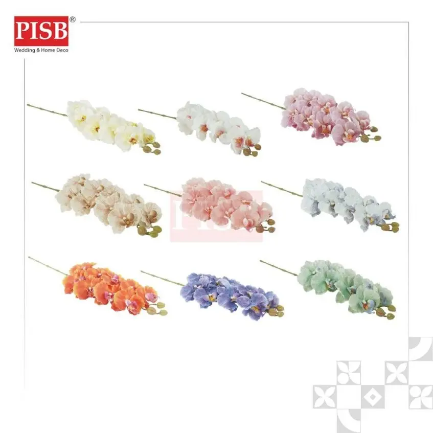 3029 95CM Real Touch Orchid Artificial Flower 9 Heads