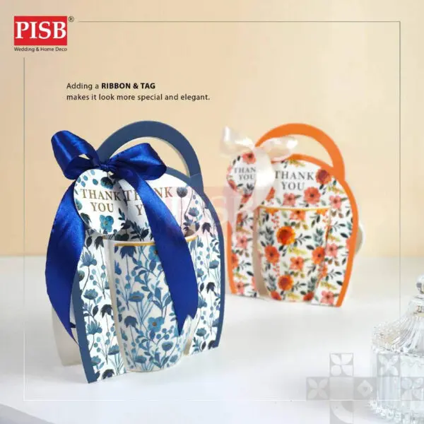 2424(48Set/Ctn)Souvenir Floral Ceramic Mug With Floral Gift Holder Box Doorgift Mug Cawan Seramik Murah Wedding Gift Mug - Image 5