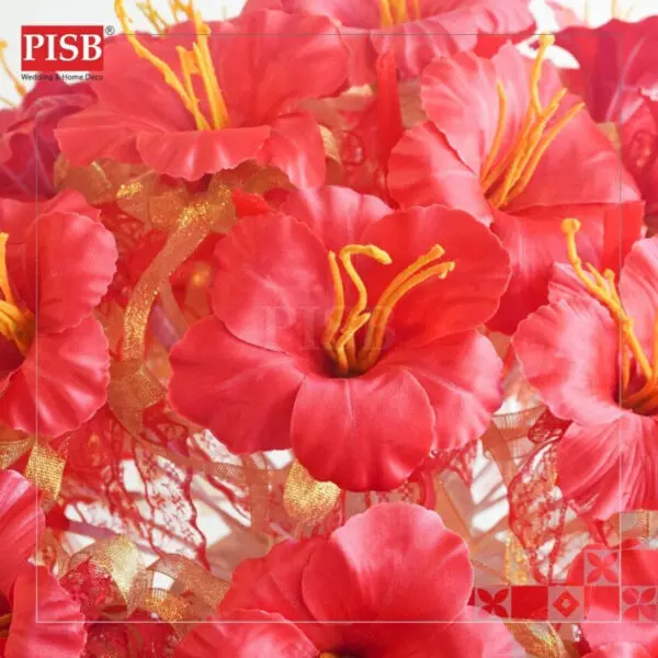 1067/68(25Pcs/50Pcs/Box)Hibiscus Egg Flower/Bunga Telur/Bunga Telor Pelamin/Bunga Telur Murah/Doorgift Tunang Kahwin - Image 3
