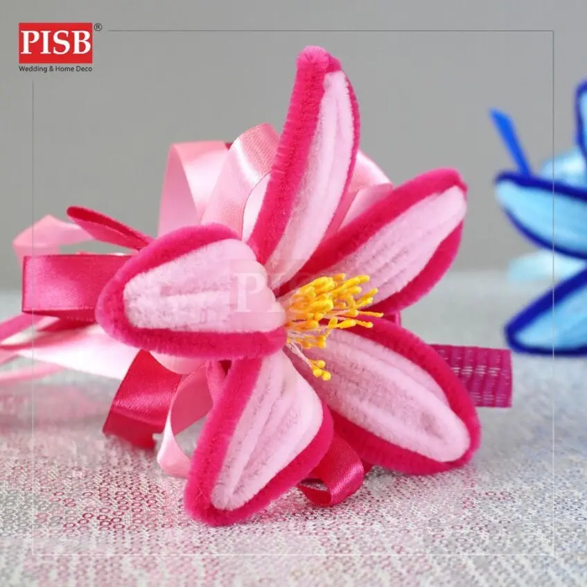 1069 (25Pcs/Box) Velvet Egg Flower / Bunga Telur / Bunga Telor Pelamin / Bunga Telur Murah / Doorgift Tunang Kahwin - Image 3