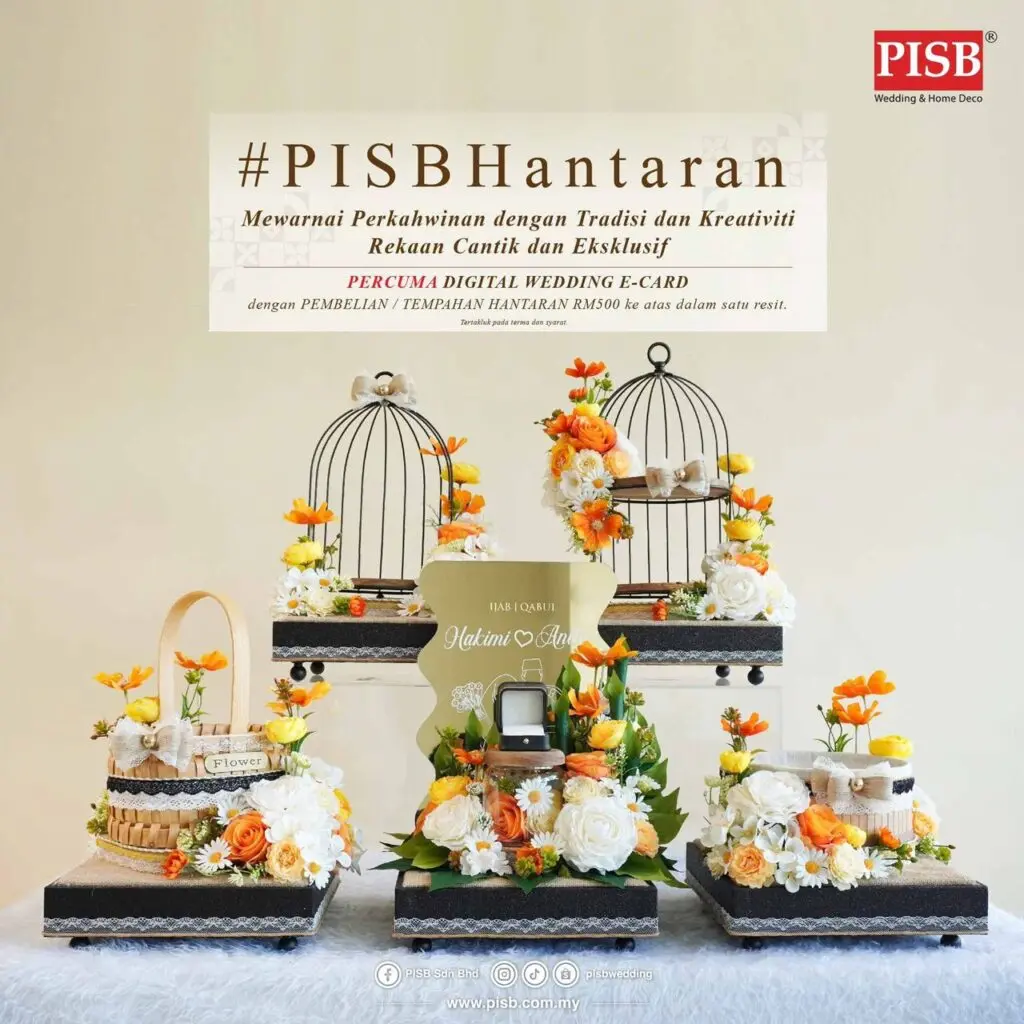 Mewarnai Perkahwinan dengan Tradisi dan Kreativiti Rekaan Cantik dan Ekslusif