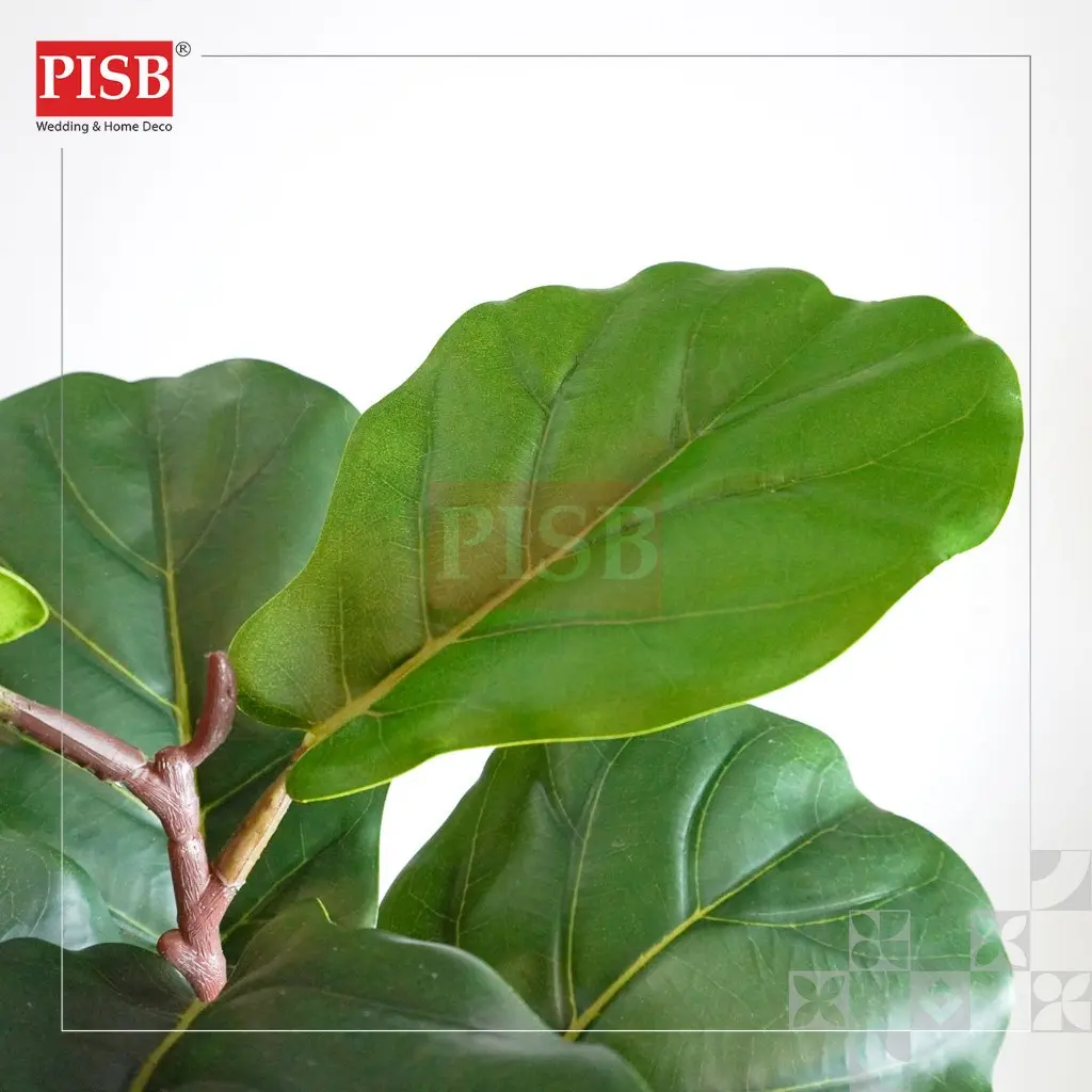 2132-2134 Assembly Fiddle Fig Tree Artificial Plant 150/180/210CM - Image 2