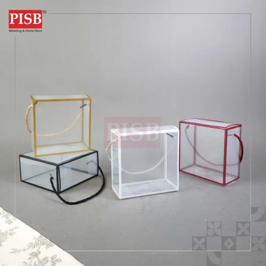 2220(10Pcs/Pkt)PVC Gift Box Goodies Box Doorgift Box Transparent Box Bahulu Box Wedding Souvenir Box Kotak Jernih Bahulu - Image 3